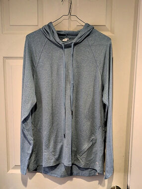 Marika Hoodie Women's Light Green Cowl Neck